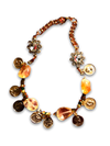 "Citrine & Coins" anklet