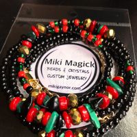 “June” waist beads