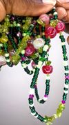 🍎 Apples & Peridot Dangle earrings 