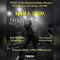 The Fabulous Freddie Mercury Tribute in Hot Springs