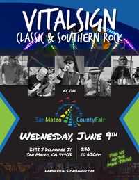 VitalSign at San Mateo County Fair- Main Stage
