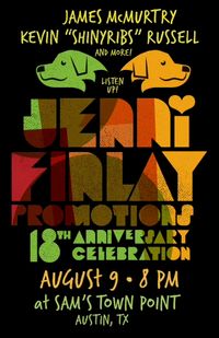 JFP Anniversary Party - Shinyribs, James McMurtry, and more...