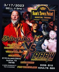  Jesse Lege, Steve Riley and the Mamou Playboys, Pro Wrestling, Tommy McLain, CC Adcock Shinyribs