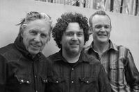 John Doe Folk Trio - outside stage
