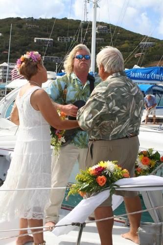 dave and claudia from charter boat "antiquity"
