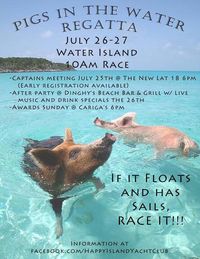 PIGS IN THE WATER RACE