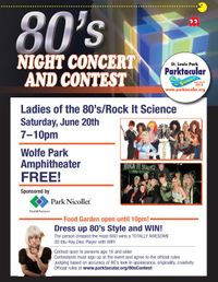 St Louis Parktacular - Ladies of the 80s