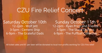 Shanty Shack Brewing CZU Lightning fire relief concert 