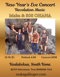 New Year's Eve Concert With Maka & 808Ohana 
