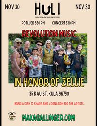 Maui House Concert in Honor of Zellie 