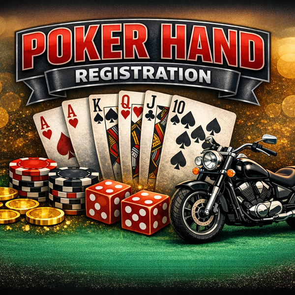 Poker run Entry Fee With Shirt