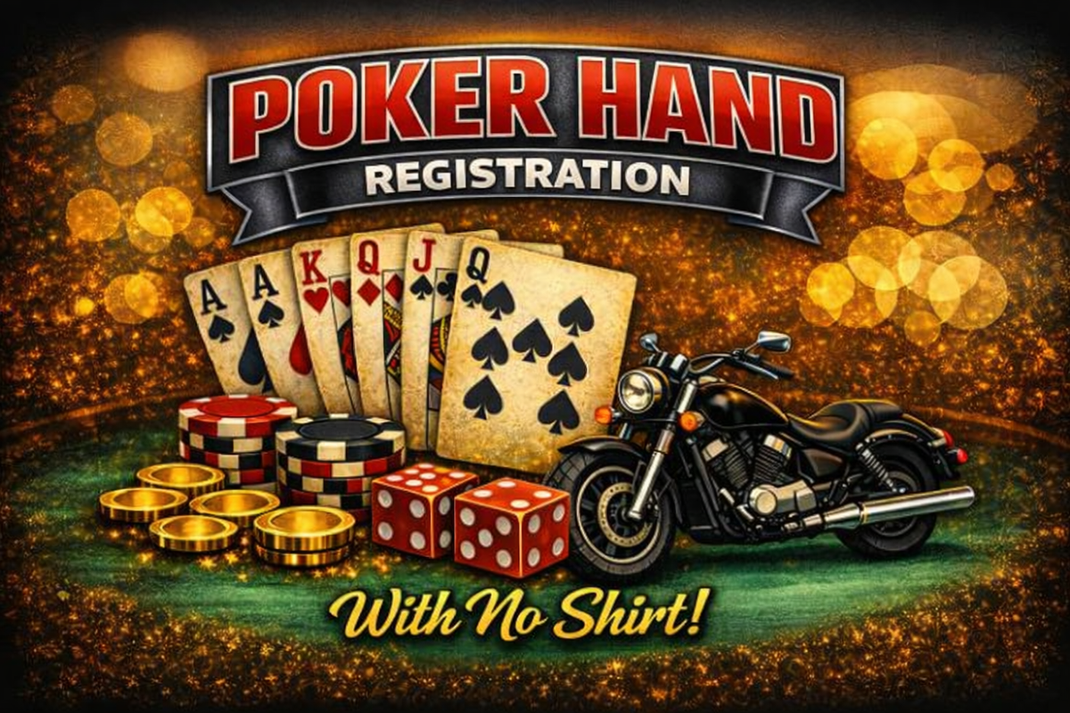 Poker Run Entry Fee Without Shirt