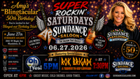 SUPER ROCKIN SATURDAYS - AMY'S 50TH BLINGTACULAR BIRTHDAY BASH - OH YES BAND & ROK BRIGADE 