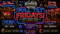 FULL TILT FRIDAY! - BLACKBERRY JAM OUTDOORS - COUNTRY DANCING INDOORS