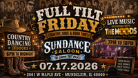 FULL TILT FRIDAYS! THE MOODS! -MOTOWN NIGHT! & COUNTRY DANCING