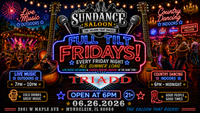 FULL TILT FRIDAYS! TRIADD CLASSIC ROCKERS & COUNTRY DANCING!