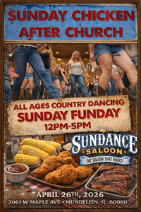 COUNTRY DANCING FAMILY DAY N- SUNDAY CHICKEN AFTER CHURCH
