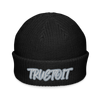 Embroidery “True to it” Beanie hat 