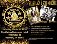 Swag Black & Gold Scholarship Gala