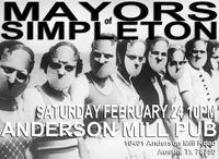 Ray Kainz performs with Mayors of Simpleton
