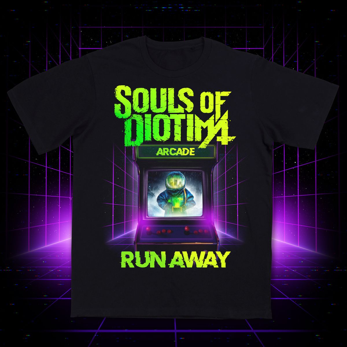 "RUN AWAY" T - SHIRT GIRLY