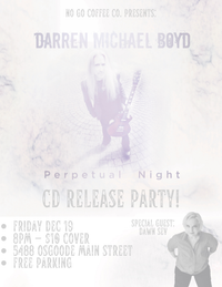 Darren Michael Boyd @ No Go Coffee Co. 