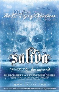 Saliva w/ Any Given Sin & Silvertung