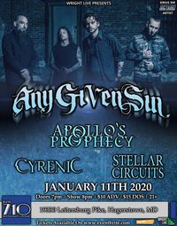 Any Given Sin at Suite 710