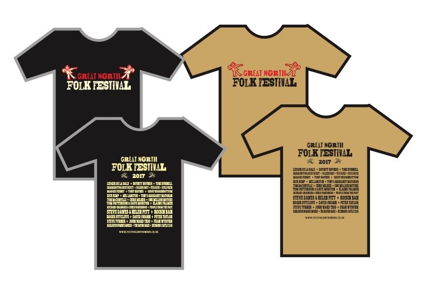 '2026. Great North Folk Festival    T-Shirt