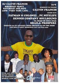 Calvin Francis of Mi-Soul Birthday Party