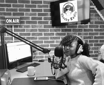 At Cheeky Radio Headquarters
