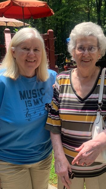 Susan with my Granny - best photo ever.
