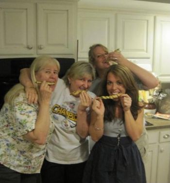 Sue's house parties were the best!
