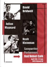 Bridwell & Friends Tour @ Red Velvet Underground