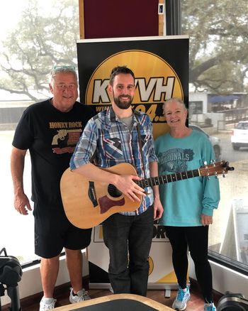 On Over Easy with Coach at KWVH Wimberley Valley Radio.
