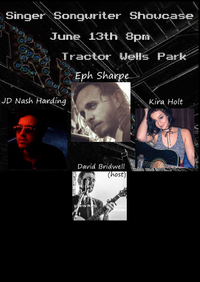 Singer-Songwriter Showcase featuring Eph Sharpe, Kira Holt, JD Nash Harding, and David Bridwell (host)