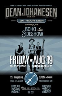 Dean Johanesen & the 24 Hour Men w/ Boho Sideshow