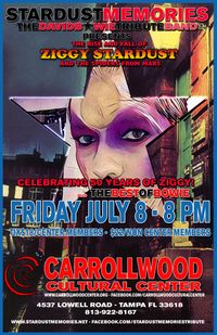 The Rise and Fall of Ziggy Stardust - 50th Anniversary Tribute Show