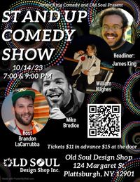 James King Comedy Presents: Stand Up Comedy at Old Soul 3