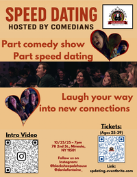 Speed Dating Hosted by Comedians