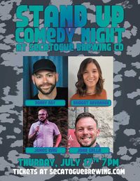 Comedy night at Secatogue Brewing Co