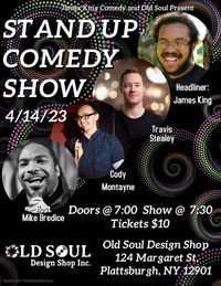 James King Comedy Presents: Stand Up Comedy at Old Soul 2