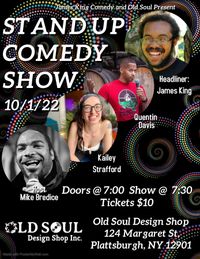 James King Comedy Presents: Stand Up Comedy at Old Soul