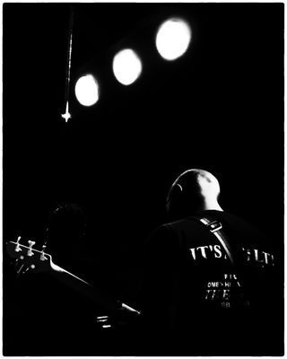 Keith Jackson on the bass. Photo by Mike Nolen
