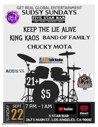 Band of Family at Five Star Bar DTLA