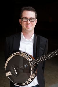 Bob Hamilton on Banjo with the Shadow Mountain Band