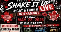 Laura Keating and the folkRunners  SHAKE IT UP PODCAST at the Cat & Fiddle with Canuck Tunes Radio