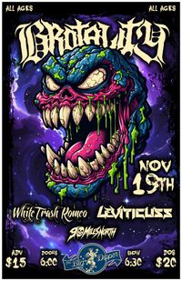 Leviticuss Live @ Big Dipper - Opening for BROTALITY