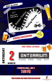 Double Treble Dueling Pianos @ Enterrium