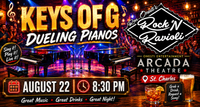 Keys of G Dueling Pianos @ Rock N Ravioli - Arcada Theatre